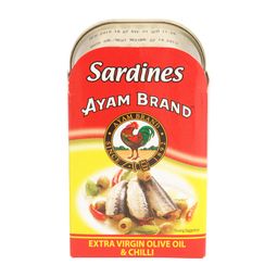 Ayam Sardines in Extra Virgin Olive Oil & Chilli 120g – 1 Pack