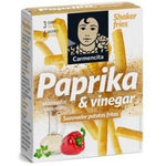 Carmencita Shaker Fries Paprika Vinegar Flavor 13.5g – 1 Pack