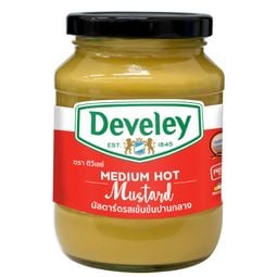 Develey Medium Hot Mustard 350g – 1 Pack