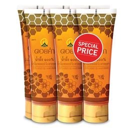 Doikham 100percent Honey 120 g. Pack 6