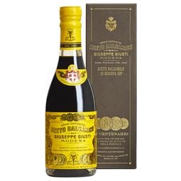 Giuseppe Giusti Aceto Balsamico Di Modena IGP 4Medals Yellow 250ml – 1 Pack
