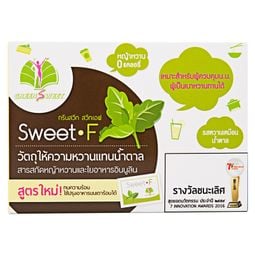 Green Sweet Sweet F Stevia Sweetener Sweet Fiber Brand 1.5g. Pack 30sachets – 1 Pack