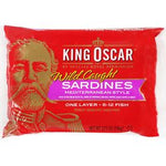 King Oscar Brisling Sardines Mediterranean Style 106g – 1 Pack