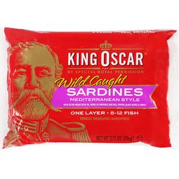 King Oscar Brisling Sardines Mediterranean Style 106g – 1 Pack