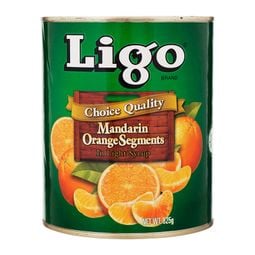 Ligo Mandarin Orange Segments Light Syrup 825g – 1 Pack