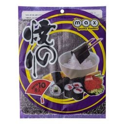 Max Wrap Rice Seaweed 30g – 1 Pack
