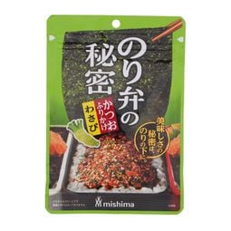 Mishima Noriben No Himitsu Katsuo Furikake Wasabi 20g – 1 Pack