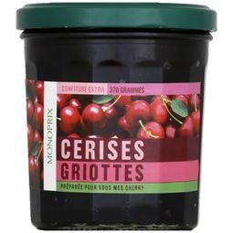 Monoprix Cerises Griottes 370g – 1 Pack