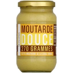 Monoprix Moutarde Douce 270g – 1 Pack