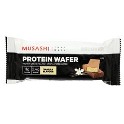Musashi Protein Wafer Vanilla 40g – 1 Pack