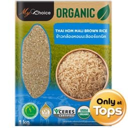 My Choice Organic Jasmine Brown Rice 1kg – 1 Pack