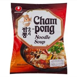 Nong Shim Instant Noodle Cuttlefish 124g – 1 Pack