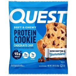 Quest Soft and Chewy Cookie Chocolate Chip 59g – 1 Pack