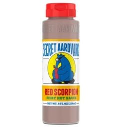 Secret Aardvark Red Scorpion Fiery Hot Sauce 236ml – 1 Pack