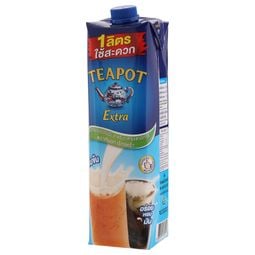 Tea Pot Extra Evaporated Creamer for Cooking and Bakery 1000ml – 1 Pack