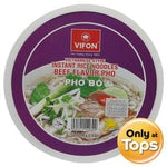 Vifon Pho Vietnamese Style Instant Rice Noodle Beef Flavour Cup 70g – 1 Pack
