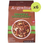 A Grains Granola Chocolate Malt 225g – 6 Packs