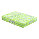 Wrigley's Double Mint gum packs, 13.5g each, with 20 packs, featuring fresh mint flavor and packaging details.