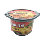 KOKA Coca Instant Noodles Yen Ta Fo Tom Yum flavor in a cup, dry grocery, with noodles, soup, and herbs visible.