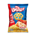 PLERN Plern Extra Seafood Flavor snack pack, 85g x3, showing colorful packaging and seafood-themed design in the image.