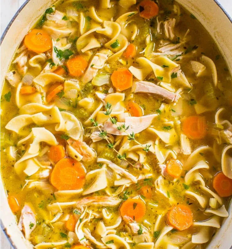 Jonetz Chicken Soup Stock granules with bouillon powder in a dry grocery package, ready for cooking and flavor enhancement.