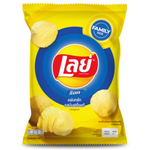 Lay's Rock Salt Family Pack of confectionery snacks, showing a colorful bag of Lay's potato chips with rock salt flavor.
