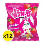 FRIT-C Frit-c Plus Gummy Jelly Strawberry candies in 22g packs, colorful strawberry-flavored snack for dry grocery and confectionery shelves.