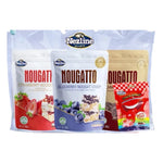 Nezline Nougatto oat choco and nut crisps snack in 80g package, featuring a crunchy, chocolatey treat with nuts and oats.