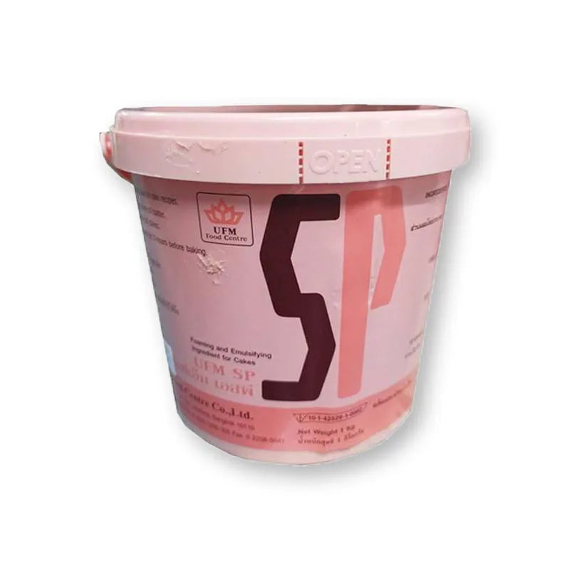 Makro UFM SP Cream 1kg in a clear container, displayed for dry grocery shopping, with the MAKRO brand label visible.