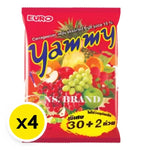 YAMMY Yammy Jelly Cup 30-count pack, colorful fruit-flavored snack cups from dry grocery confectionery collection