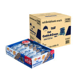Pennyo Oatmeal Snacks Whole Cookie and Cream flavor, 15g individual packs, dry grocery snack, confectionery product.