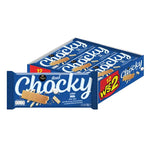 Chocky Milk Wafer 30g from CHOCKY, a snack confectionery with layered chocolate and crispy wafer in a sealed wrapper.