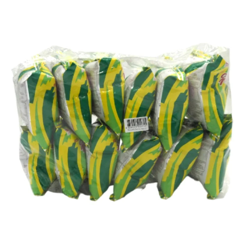 Phaebus Roll Fried Chips Corn Flavor, 10g snack pack, crispy dry grocery snack in bright packaging with corn chips.