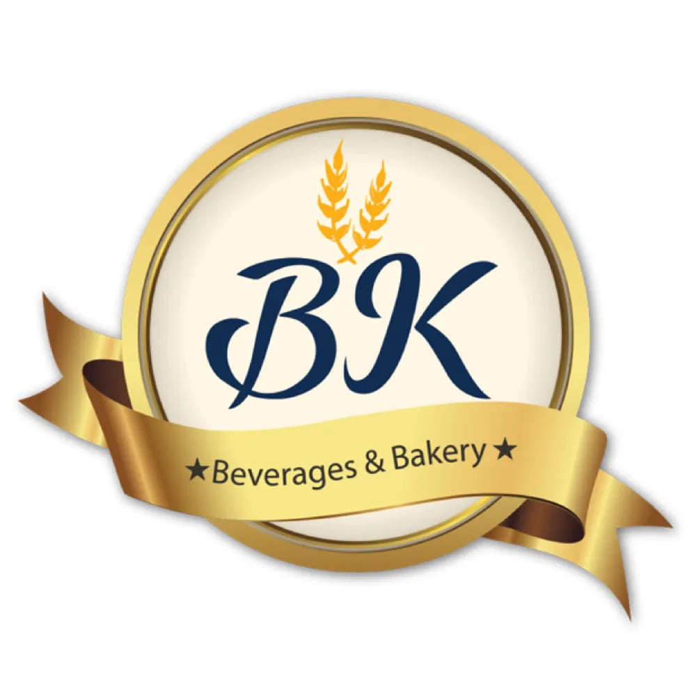 BK Bakery Mango Powder Nam Dok Mai 100% in a 500g package, dry grocery product, showing bright yellow mango powder in the image.