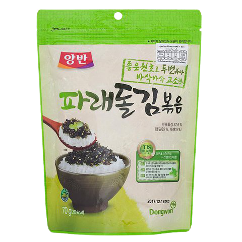 Yangban Twice Seasoned Laver snack, crispy seaweed sheets with seasoned flavor, ideal for healthy confectionery snack options.