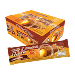 Grinny Salted Caramel Snack Filled 15g, a delicious confectionery snack with salted caramel filling in a dry grocery package.