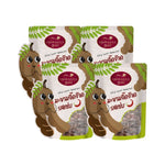 Sriwanna Gold Spicy Sweet Tamarind 45g pack, dry grocery, showing four packs of flavorful tamarind snack with vibrant packaging