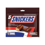 Snickers Original flavor 175g chocolate and caramel candy bar, packaged in a wrapper, on a plain background.