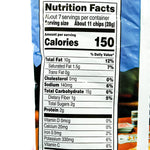 Ruffles Sour Cream & Onion Potato Chips in a bag, showing the crispy chips with sour cream and onion flavor seasoning.