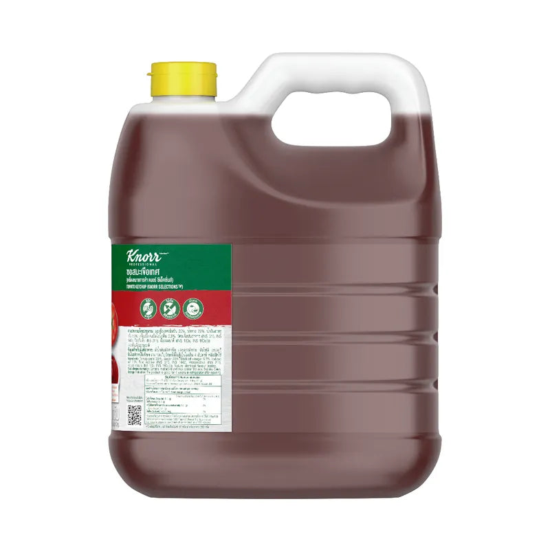 Knorr Tomato Sauce 5kg in a large dry grocery package, ideal for cooking and food preparation.