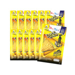 Spicy TARO Taro Crispy Fish Snack in 18g packs, a flavorful dry grocery snack with crispy fish pieces and bold spice flavor.
