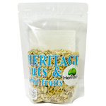 Heritage Roasted Salt Sunflower Seeds in a clear bag, showcasing golden sunflower seeds ready for snacking.