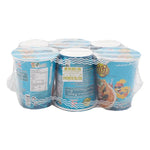 YUMYUM Cup Instant Noodles Tom Yum Seafood flavor, 60g, stacked in six-pack, dry grocery product with seafood and spicy soup ingredients