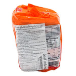 Nongshim Shin Ramyun spicy kimchi flavored instant noodles in 120g package, dry grocery product with vibrant packaging.