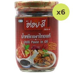 Aroy D Chilli Paste In Oil 260g – 6 Packs