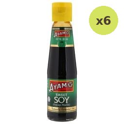 Ayam Sweet Soy Sauce Gluten Free 210ml – 6 Packs