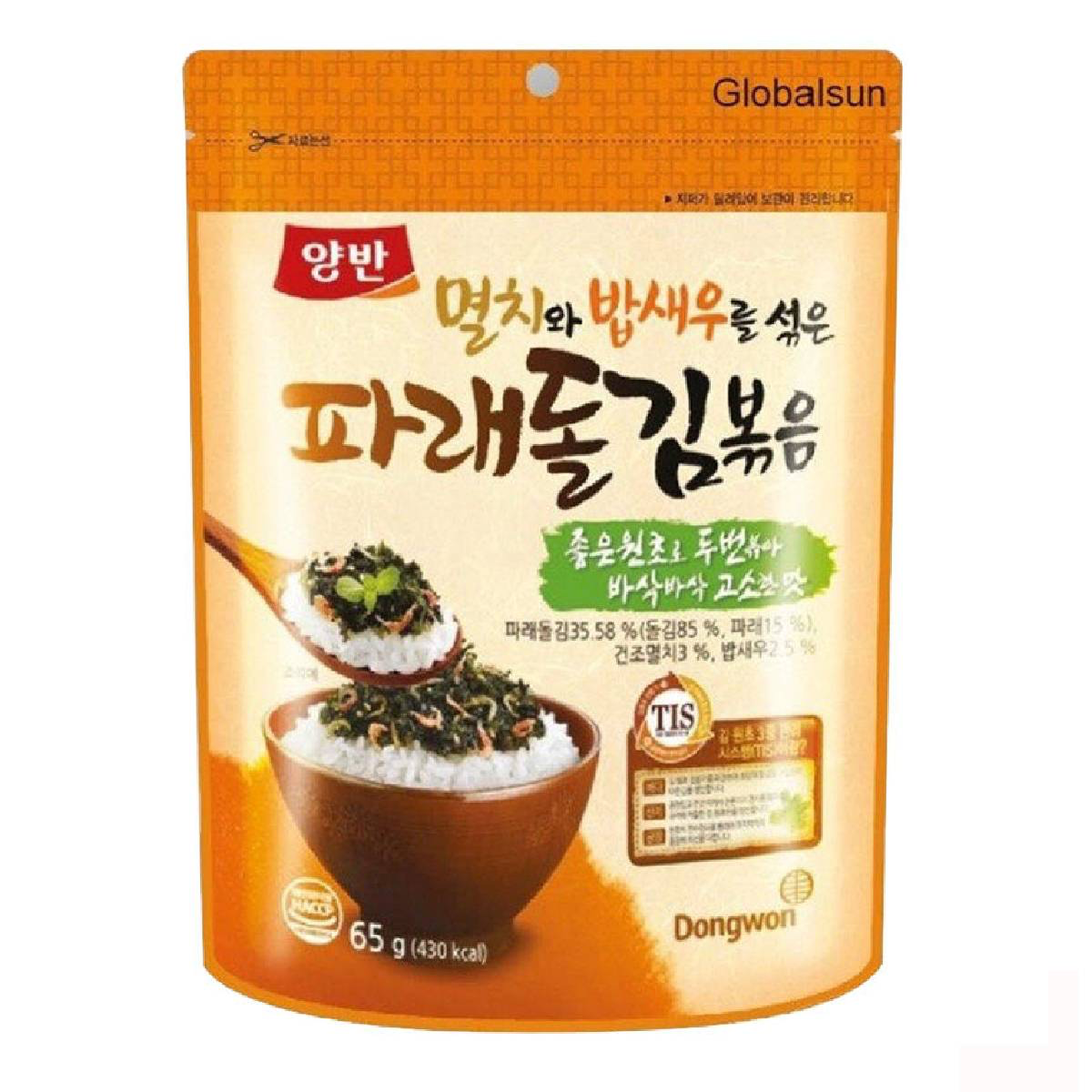 Yangban Twice Seasoned Laver Snack with Anchovy and Shrimp flavor, Korean-style confectionery snack in packaging