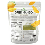 Dried tan mango slices from Tan Tan confectionery snacks showing golden-brown dried mango pieces on a white background.