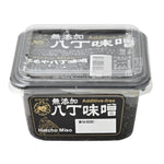 Maruya Hatcho Mutenka Miso additive-free dry grocery product with non-GMO soybeans from MARUYA HATCHO.