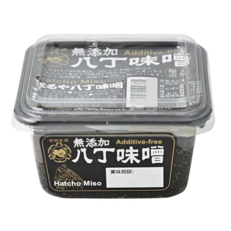 Maruya Hatcho Mutenka Miso additive-free dry grocery product with non-GMO soybeans from MARUYA HATCHO.